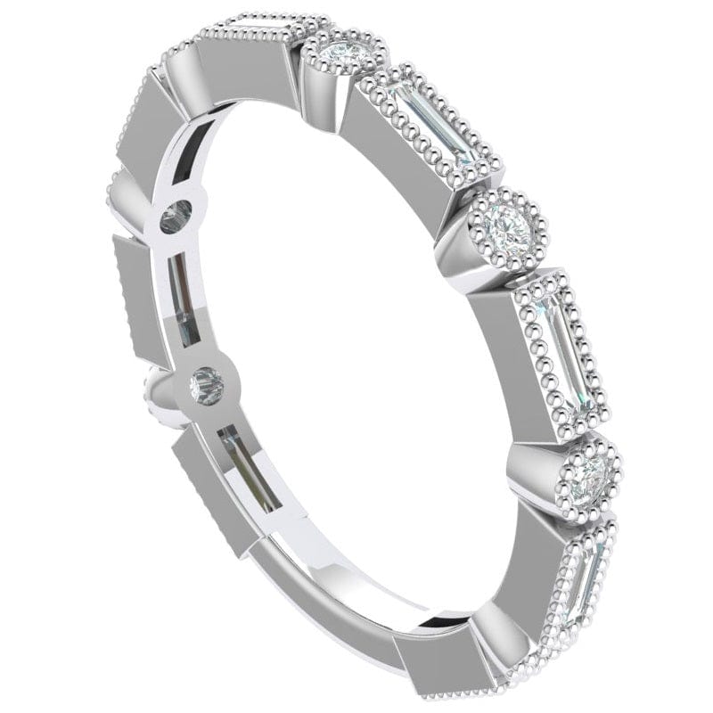 RINGS Ella  .68 Carat Diamond Stackable Band