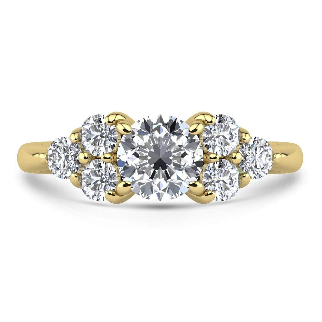 Ring 1.00 Carat / 18K Yellow Gold Roxy | VS Lab Grown Diamond Engagement Ring