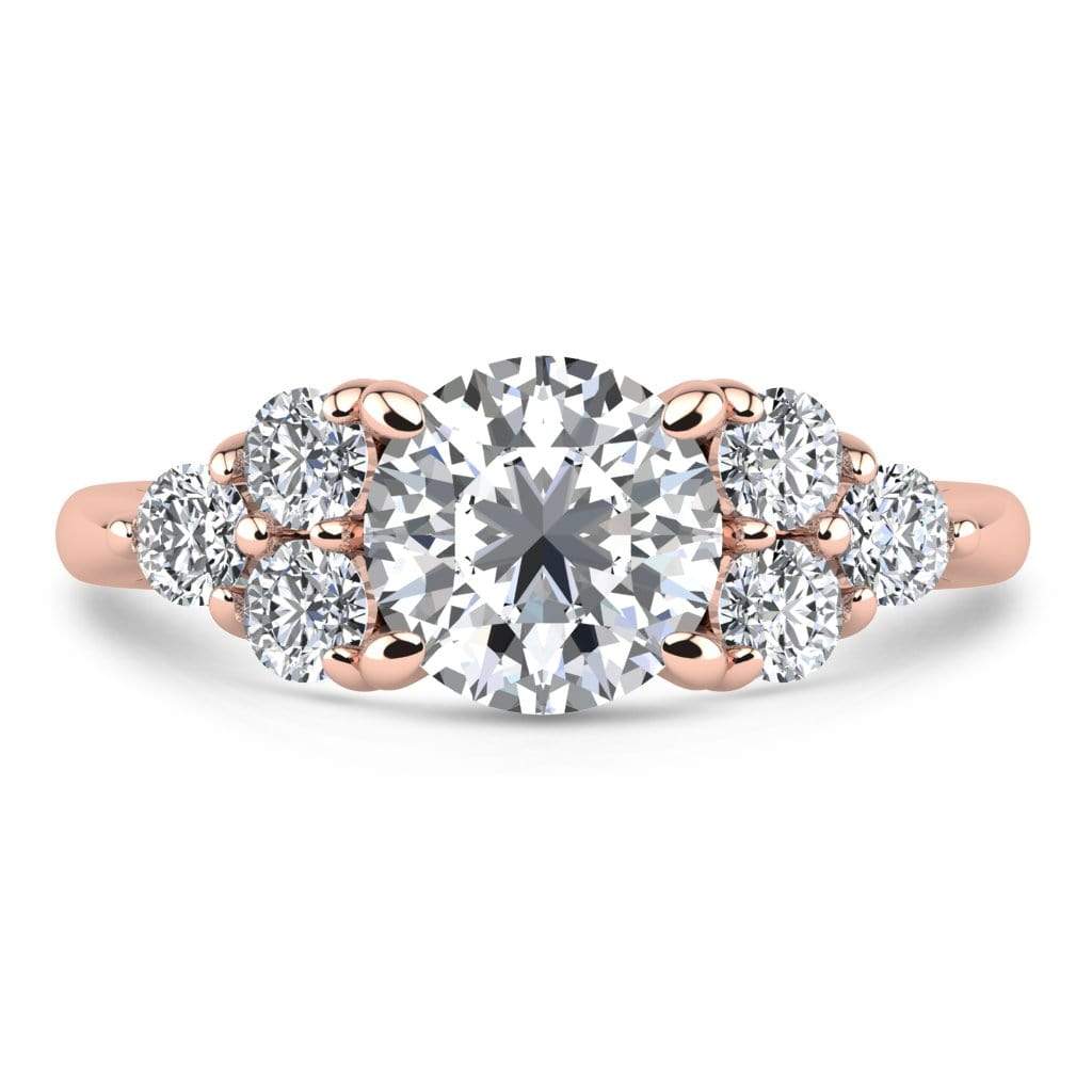 Ring 2.00 Carat / 18K Rose Gold Roxy | VS Lab Grown Diamond Engagement Ring