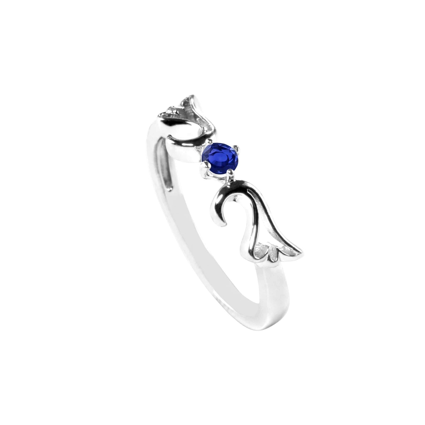 Sapphire Guardian Angel Ring- September